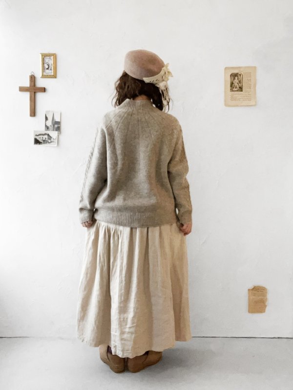 画像13: SO／アランニットプルオーバー・アイボリー (13)