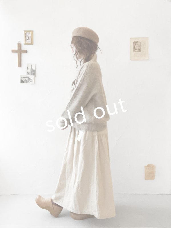 画像9: SO／アランニットプルオーバー・ベージュ (9)