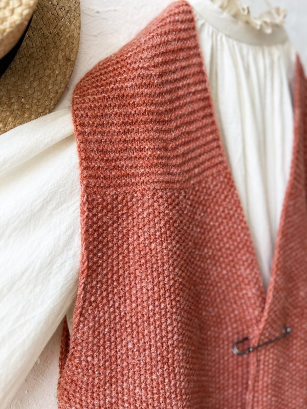 画像4: SO／シェットリノピン付きベスト・オレンジ (4)