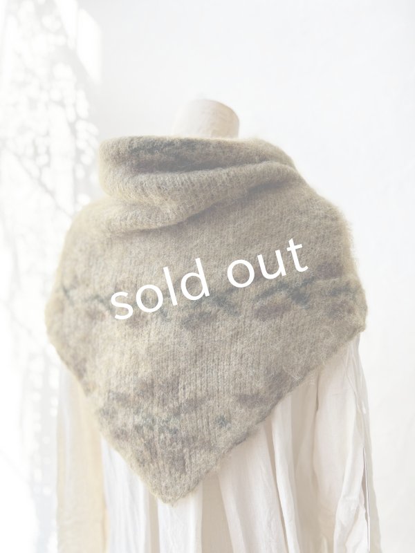 画像4: SO／モヘアノルディックストール・ウィローグリーン (4)