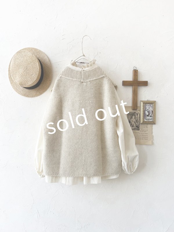 画像8: SO／シェットリノピン付きベスト・ナチュラル (8)