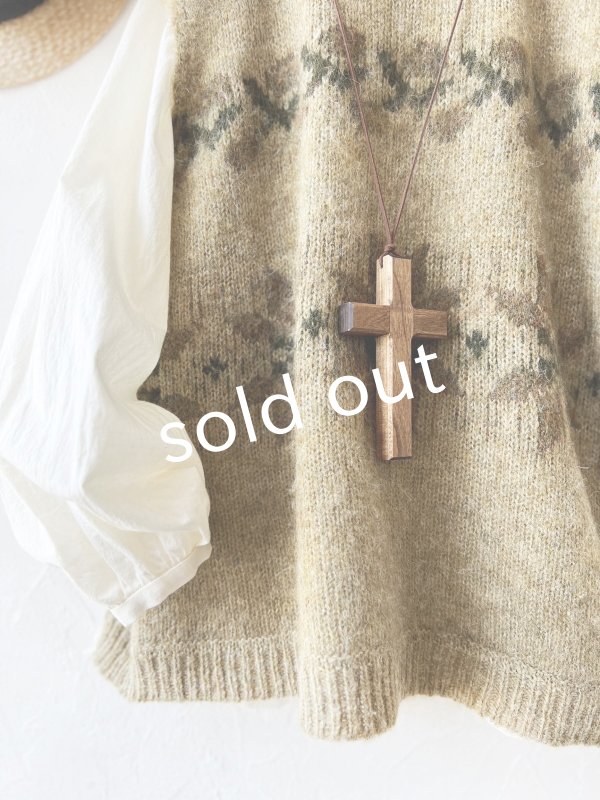 画像3: SO／モヘアノルディックベスト・ウィローグリーン (3)