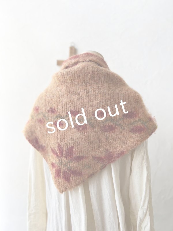 画像4: 【SALE】SO／モヘアノルディックストール・オレンジ (4)