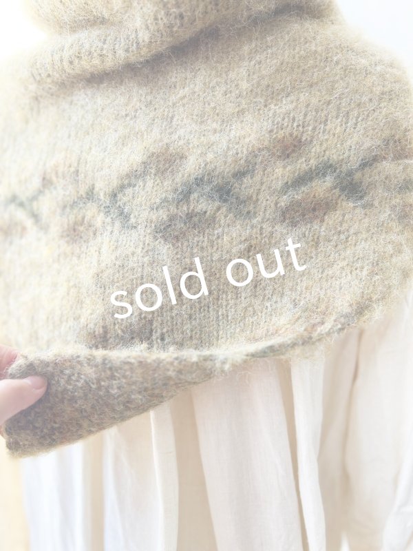 画像5: SO／モヘアノルディックストール・ウィローグリーン (5)