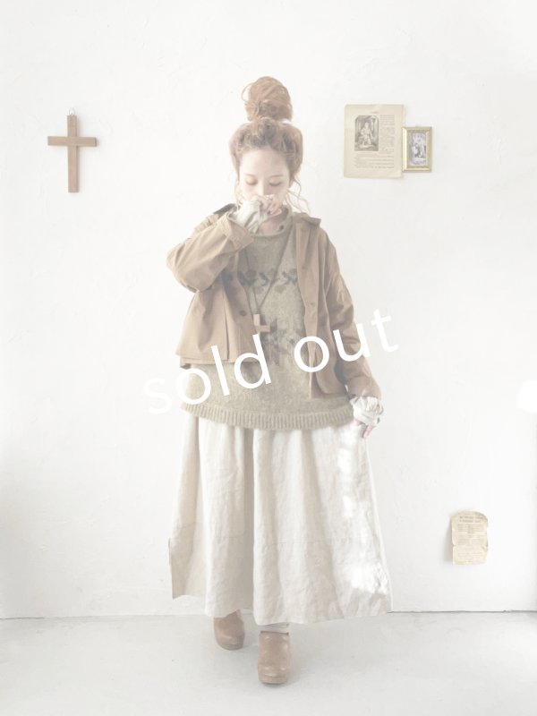 画像11: 【半額SALE】SO／モヘアノルディックベスト・アイアンブルー (11)