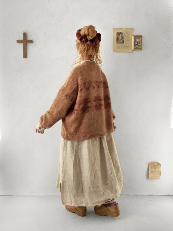 画像8: SO／モヘアノルディックプルオーバー・アイアンブルー (8)