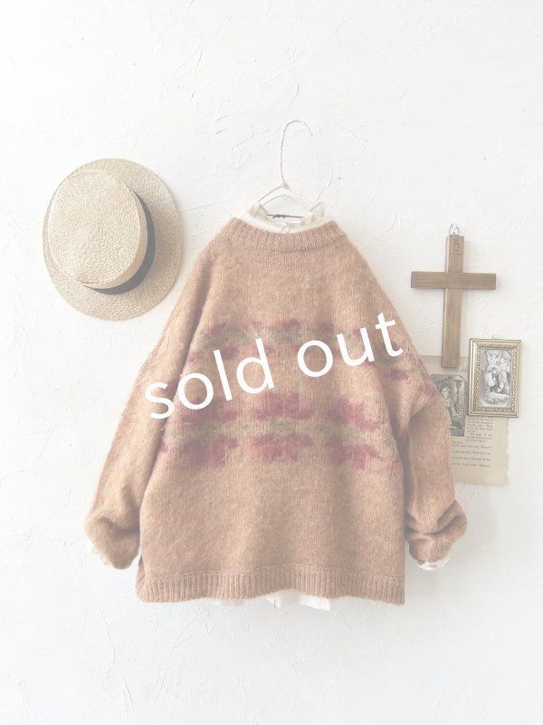 画像6: 【半額SALE】SO／モヘアノルディックプルオーバー・オレンジ (6)