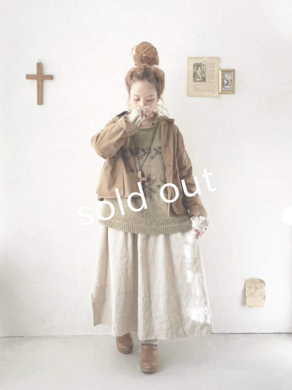 画像10: SO／モヘアノルディックベスト・ウィローグリーン (10)