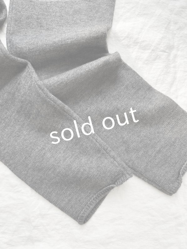 画像3: D*g*y／ハラマキニットパンツ・グレー (3)