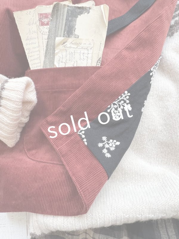 画像12: MARCHE' DE SOEUR／セーラ襟のタッセルちびコート・クラシカルレッド (12)