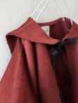 画像17: MARCHE' DE SOEUR／セーラ襟のタッセルちびコート・クラシカルレッド (17)