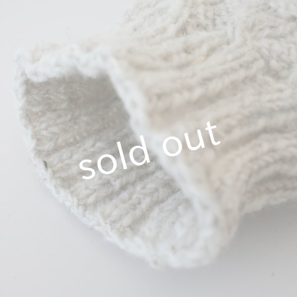 画像7: Sana Hastakala／Nepal knit volume leg warmer・杢ブラウン (7)