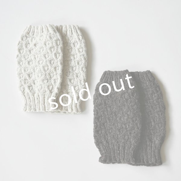 画像3: Sana Hastakala／Nepal knit volume leg warmer・杢ブラウン (3)