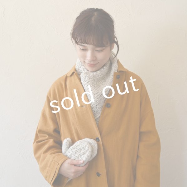 画像8: Sana Hastakala／Nepal knit  muffler・杢ホワイト (8)