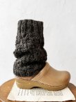 画像2: Sana Hastakala／Nepal knit volume leg warmer・杢ブラウン (2)