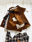 画像5: MARCHE' DE SOEUR／セーラ襟のタッセルちびコート・キャラメルブラウン (5)