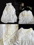 画像2: 【ノエルの贈り物】ホワイトリネンレースワンピース・B【16】 (2)