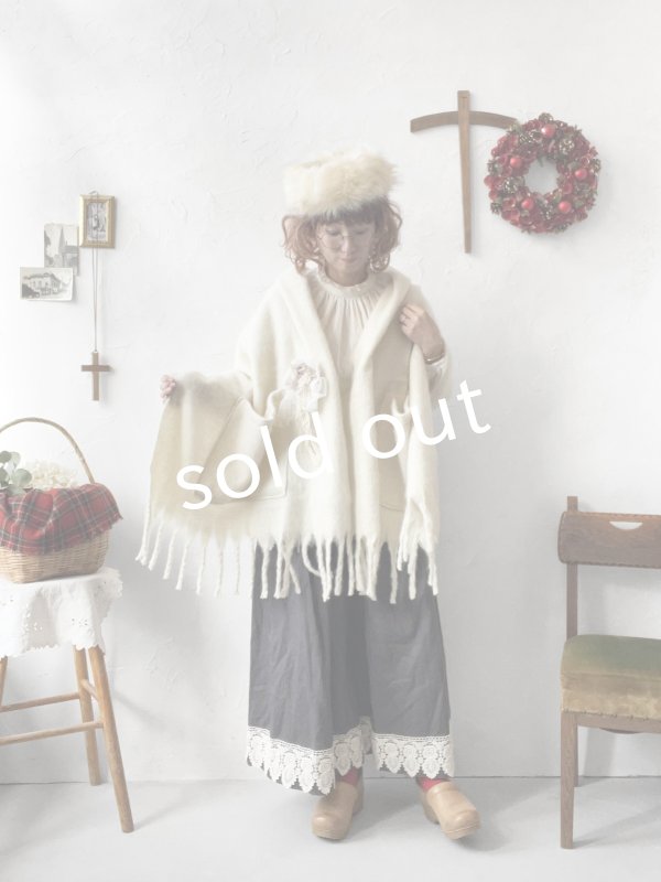 画像6: 【ノエルの贈り物】レースのガウチョパンツ・ダークグレー【9】 (6)