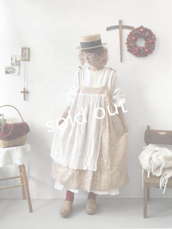 画像4: 【ノエルの贈り物】トワルドジュイのキャミワンピース・B【13】 (4)