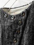 画像5: Reliure／Shetland wool Vest・Black (5)