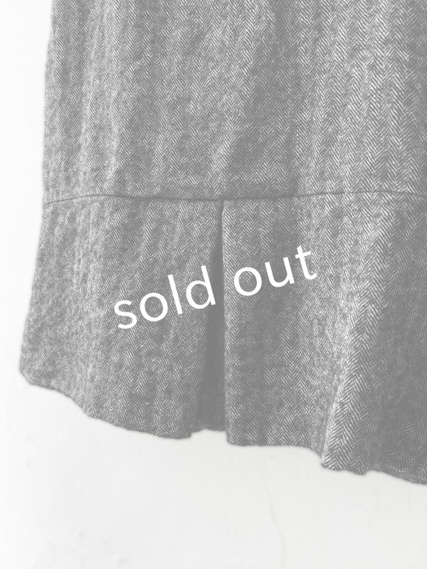 画像7: Reliure／Shetland wool Vest・Black (7)