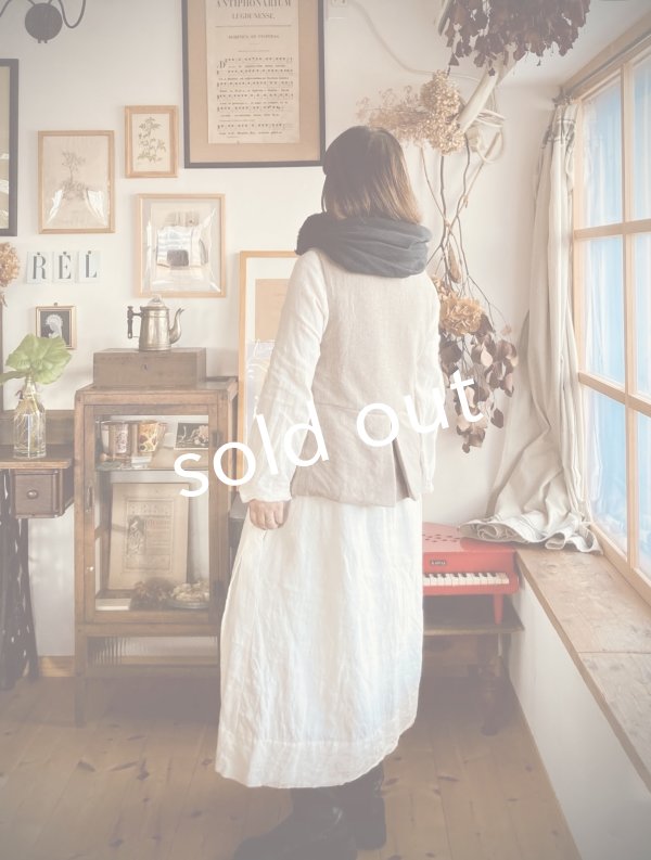 画像11: Reliure／Shetland wool Vest・Black (11)