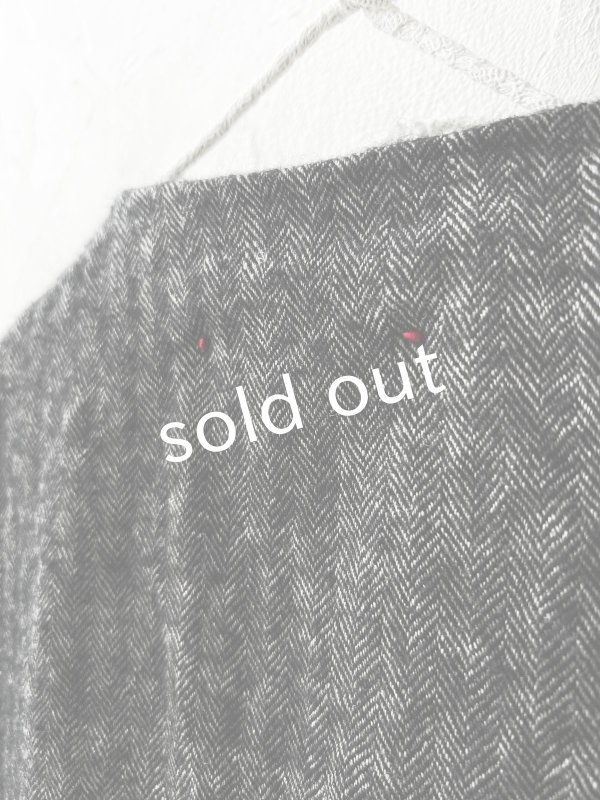 画像8: Reliure／Shetland wool Vest・Black (8)