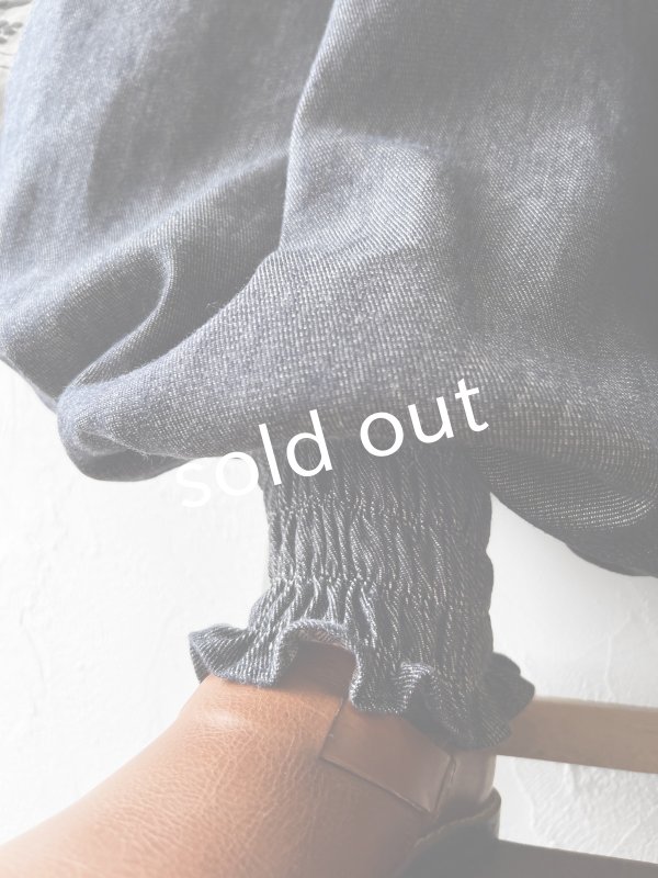 画像4: MARCHE' DE SOEUR／ピエロパンツ・デニム (4)