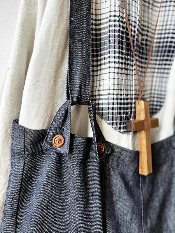 画像5: MARCHE' DE SOEUR／ハックルベリーパンツ・デニム (5)