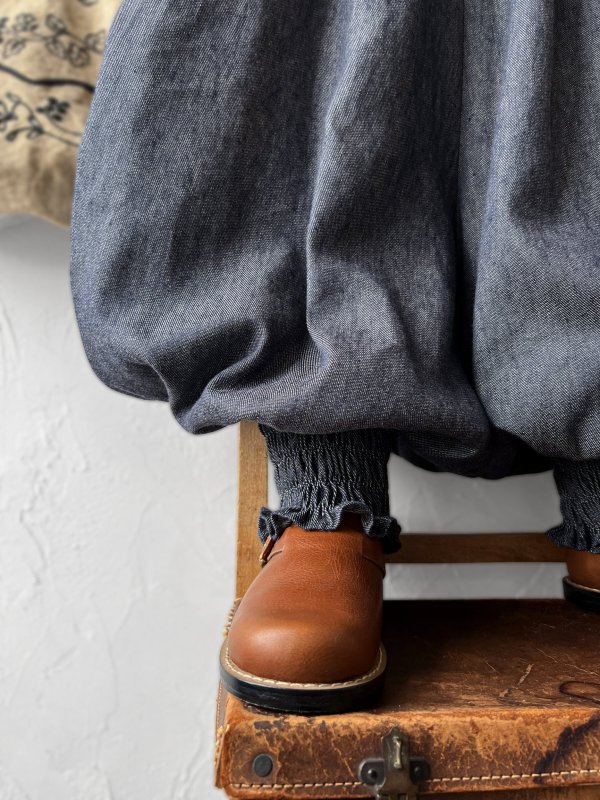 画像3: MARCHE' DE SOEUR／ピエロパンツ・デニム (3)