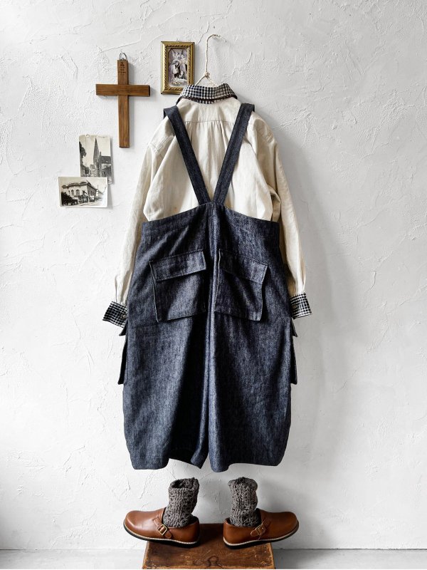 画像10: MARCHE' DE SOEUR／ハックルベリーパンツ・デニム (10)