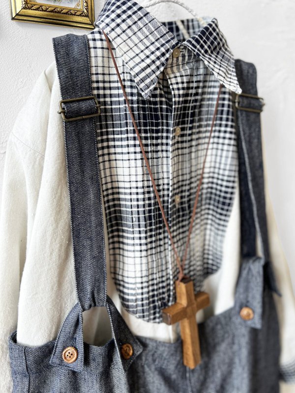 画像6: MARCHE' DE SOEUR／ハックルベリーパンツ・デニム (6)