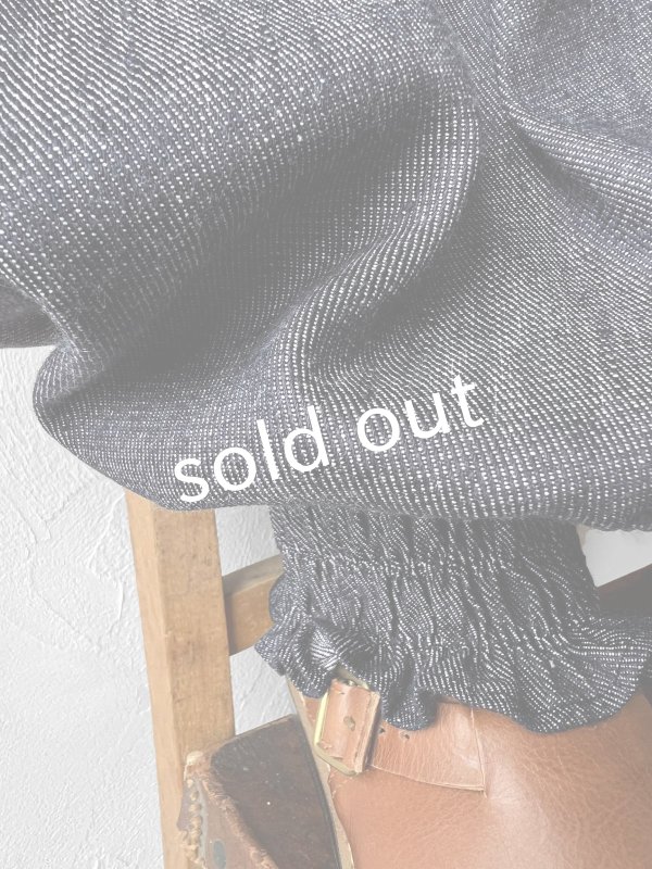 画像5: MARCHE' DE SOEUR／ピエロパンツ・デニム (5)