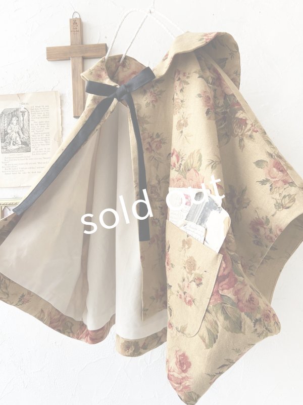 画像7: MARCHE' DE SOEUR／セーラ襟のタッセルちびジャケット・オールドローズ キャメル (7)