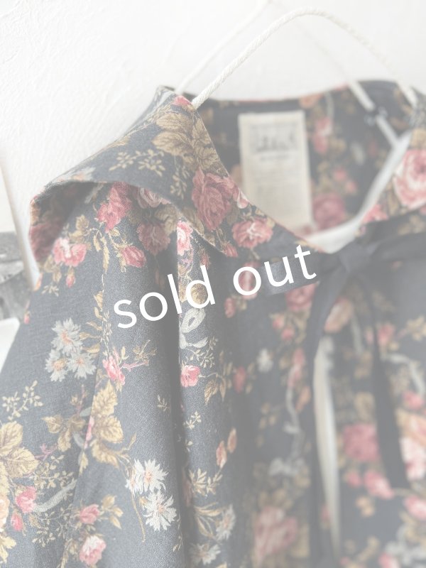 画像6: MARCHE' DE SOEUR／セーラ襟のタッセルちびジャケット・オールドローズ スミクロ (6)