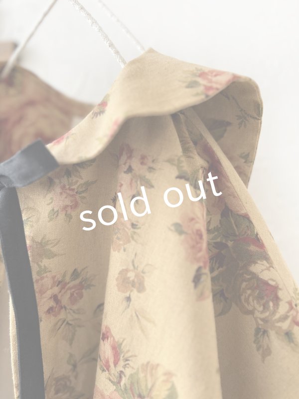 画像5: MARCHE' DE SOEUR／セーラ襟のタッセルちびジャケット・オールドローズ キャメル (5)