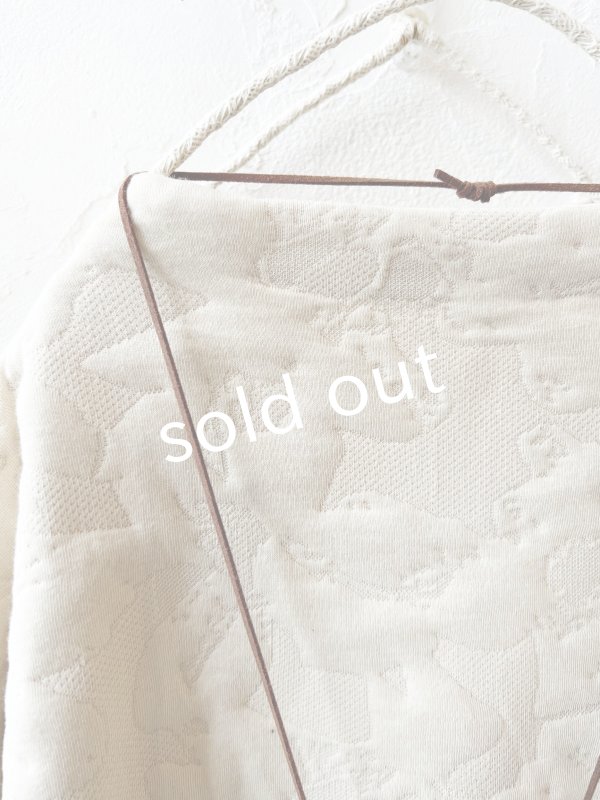 画像2: SO／ジャガードボトルネックプルオーバー・キナリ (2)