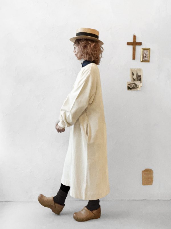 画像13: SO／クルーネックワンピース・ダークネイビー (13)