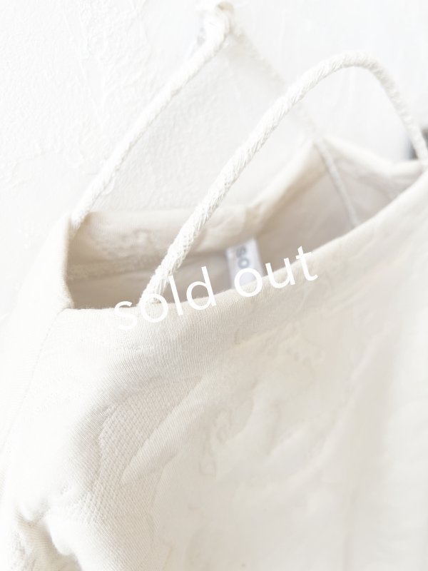 画像3: SO／ジャガードボトルネックプルオーバー・キナリ (3)