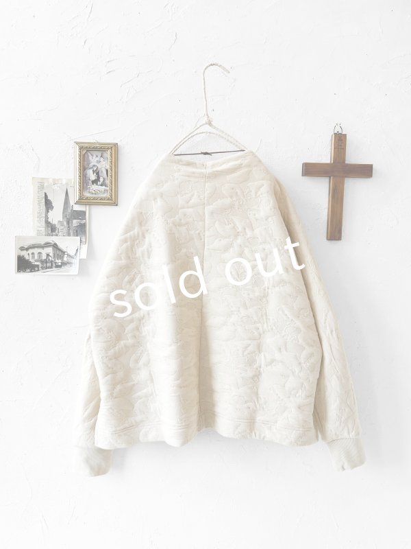 画像9: SO／ジャガードボトルネックプルオーバー・キナリ (9)