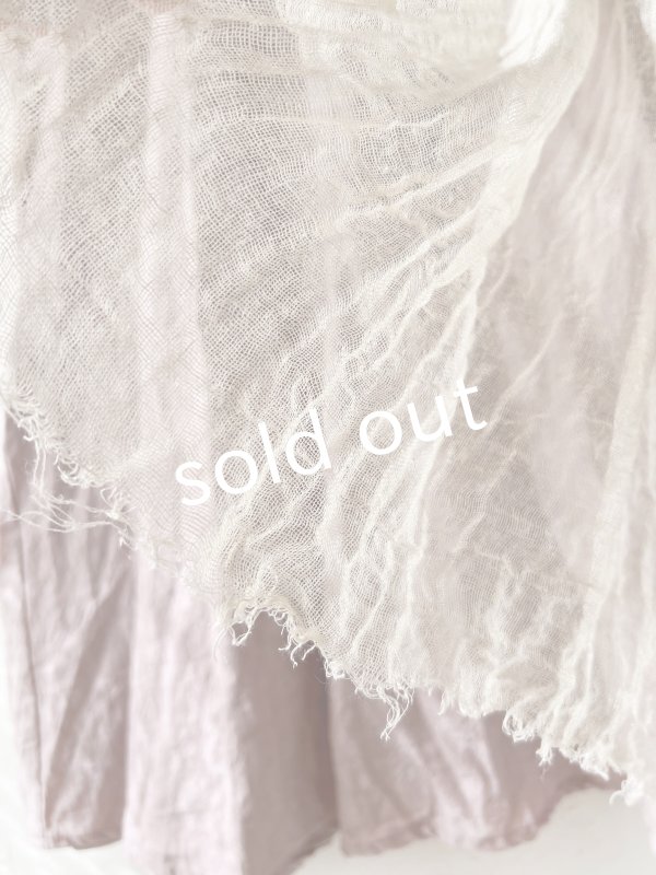 画像9: MARCHE' DE SOEUR／アンティークレース付きタブリエドレス・サクラ (9)