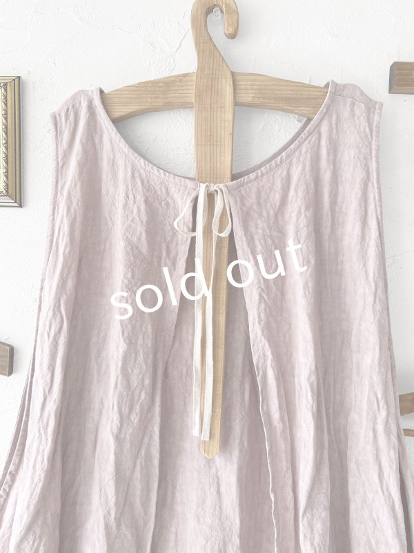 画像12: MARCHE' DE SOEUR／アンティークレース付きタブリエドレス・サクラ (12)