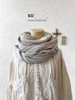 画像1: SO／大判ストール・ナチュラル (1)