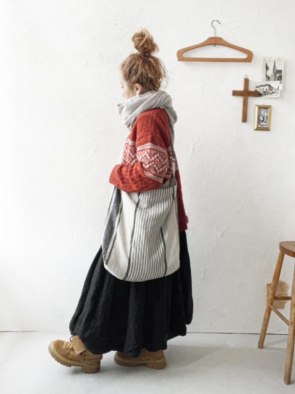 画像8: SO／大判ストール・スミクロ (8)