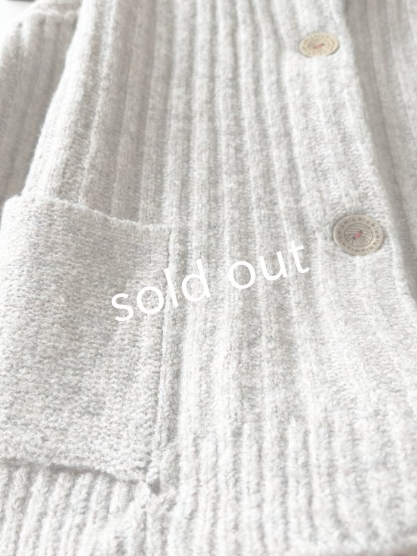 画像4: サイドスリットポンチョ・ベージュ (4)