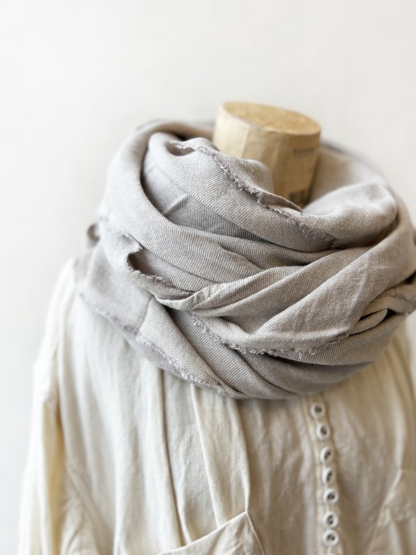 画像3: SO／大判ストール・ナチュラル (3)