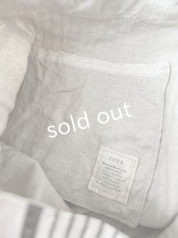 画像3: coya.／リトアニアリネンショルダーbag (3)