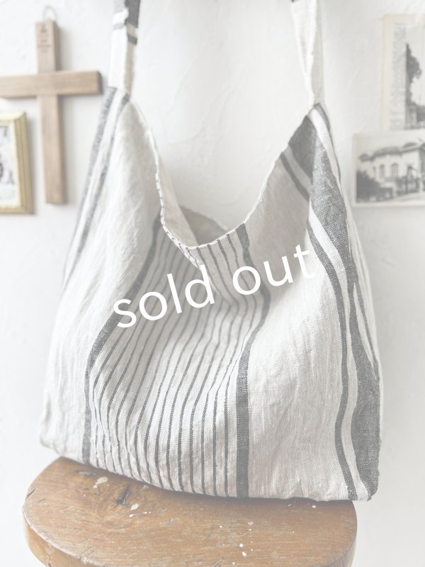 画像2: coya.／リトアニアリネンショルダーbag (2)