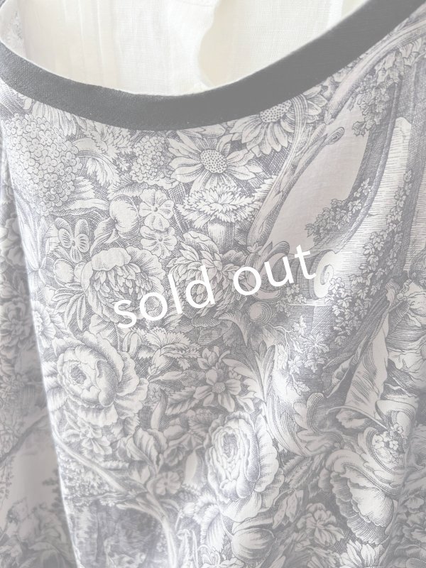 画像4: shizuka's／トワルドジュイのリボンワンピース（パフスリーブ）ラベンダー (4)