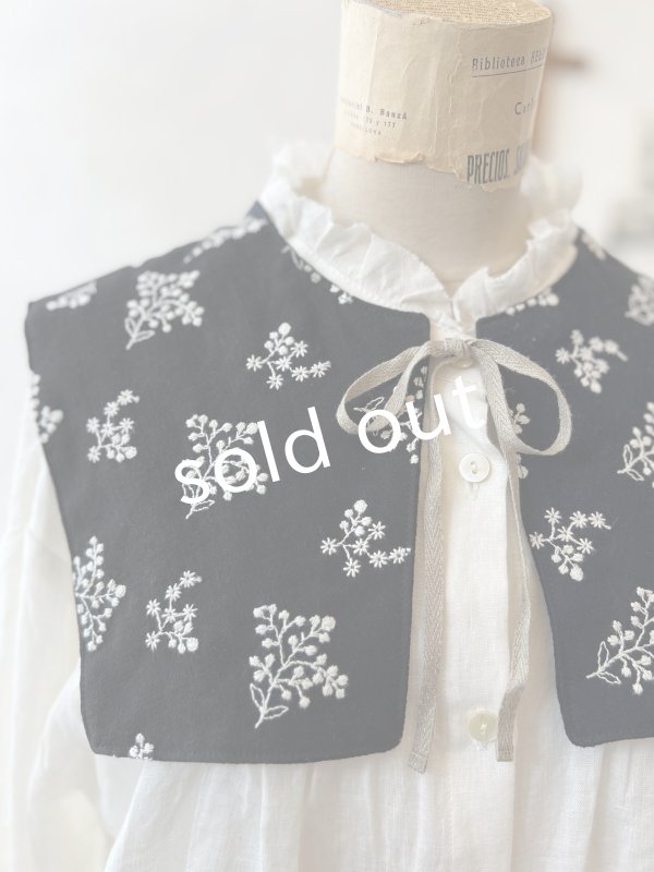 画像3: MARCHE' DE SOEUR／タッセルティペット・黒ブーケ (3)